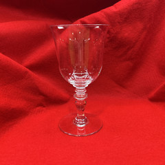 Baccarat French Crystal Provence Water Goblet France Signed 6 3/4