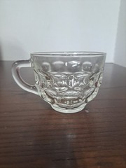 Federal Glass Yorktown (COLONIAL) Thumbprint Punch Cup