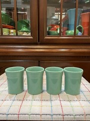 Fiesta Tumbler Sea Mist Excellent Condition Set Of 4 First Quality Not Seconds
