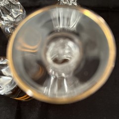 Vintage Mid-Century Modern Gold Banded Cordial / Liqueur Glasses – Set of 4