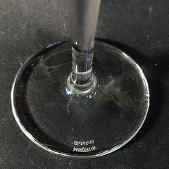 WATERFORD Marquis MINI HEART CHAMPAGNE FLUTE, Etched Blown Crystal, 11 in, 6 Oz