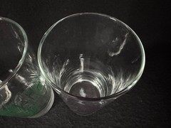 5 Vintage Farmers & Merchant Bank Milligan, NE Advertising Glass Tumbler 1982-86