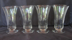 Set Of 4 Vintage Iced Tea Glasses Monte Cristo by Heisey Height: 5 7/8 in