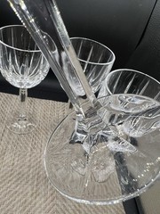 Marquis By Waterford Crystal All Purpose Wine Glasses Set 4 Large