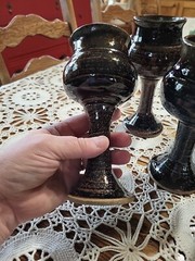 Artisan Studio Potter Goblet Set