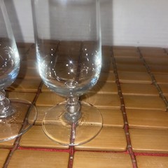 Vintage Clear Brandy Glass Mid Century Modern EstateFind