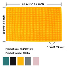 Durable and Stylish Silicone Bar Mat for Spills Coffee and Glass Drying – Perfec