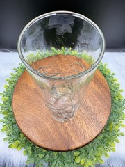 Vtg Libbey La Femme 3D Dancing Nude Highball Glassware Tall Collins Barware 20oz
