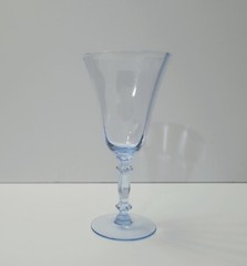 5-Cambridge Glass 3130 MOONLIGHT BLUE sherry goblet wine 5 -3/4″T set of 5