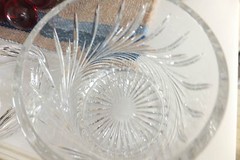 Crystal Biscuit Jar, Beautiful!