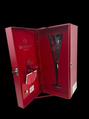 Waterford 12 Days of Christmas Champagne Flute Partridge Pear Tree 1st Edition