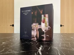 Waterford Mixology Circon Hurricane Glass 14 oz Set of 2 BNIB