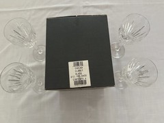 Waterford Crystal CARINA Vintage Claret Wine Glasses 7 1/8 » Set of 4 New DS29