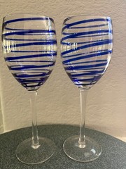 Lenox Kate Spade Wine Glass Charlotte Street Goblets, Glasses