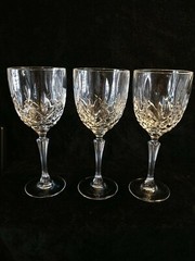 3 Waterford Marquis Markham Water Goblets