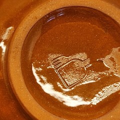 2 Traditional Terracotta Clay Wine Cups Portugal