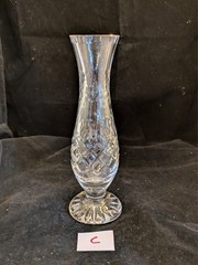 Rogaska Gallia Crystal Vase(s), bud, violet,