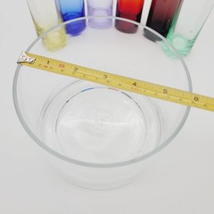 Vodka Chill Set Shot Glasses Ice Bucket Barware Multicolor Man Cave Bar Pub
