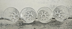 Set of 4 Mikasa Cambridge Cordials Glasses Crystal Stemware 4 3/4″t x 2 1/8″dia.