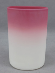New England Glass Peachblow Wild Rose Pink Satin Glass Tumbler C. 1886-1887