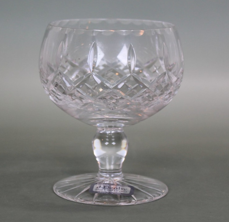 Denby Lead Crystal – Exeter Clear – Small Fruit Bowl – ONE – 1 – 4″ high