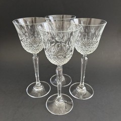 Mikasa Chatsworth Crystal Wine Glasses – Set of 4