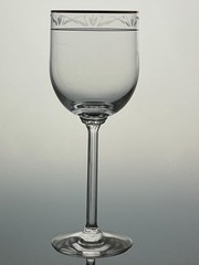 Classic LIBERTY Gold by Lenox Crystal Water Goblet 8 3/8″ EUC