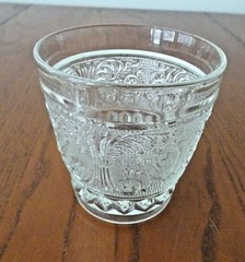 *SANDWICH CLEAR (1) OLD FASHIONED TUMBLER DUNCAN MILLER-B34-G