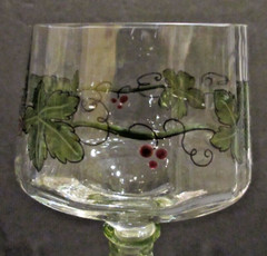 ANTIQUE Theresienthal Set of 6 Hand Enameled Roemer / Hock Wine Glasses – GLOWS