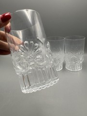 Reproduction EAPG Metropolitan Museum Of Art Pilgrim Adams Tumblers 3 Available