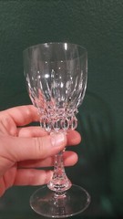 Astra by NACHTMANN Christal Wine Glasses 6 1/8” Water Goblets 7 1/8″ 9 Pcs 5+4