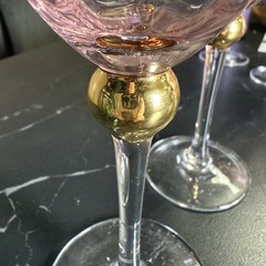 4 Royal Albert Old Country Roses Formal Pink Lavender Wine Goblets. Excellent