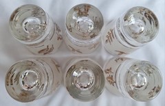 Libbey Starlyte Decanter Set With Shot Glasses