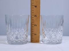 Whisky Glass Edinburgh Crystal Scotland Appin Cut 5 oz Neat Scotch Old Fashioned