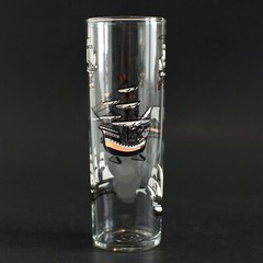 VINTAGE LIBBEY NAUTICAL THEME TOM COLLINS GLASSES GOLD GILD