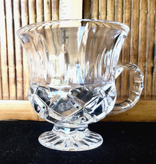 Gorham Lead Crystal «King Edward» Punch Cup / 3 1/4 x 3 1/4 / Germany