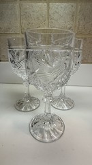 Hofbauer The Byrdes Collection Water Goblets-Set of 3