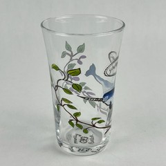 NWT Anthropologie Molly Hatch 6 oz Juice Glass Narwhal You Are Magic