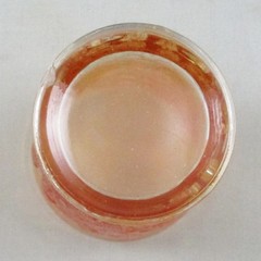 FENTON STRAWBERRY SCROLL MARIGOLD CARNIVAL GLASS TUMBLER B