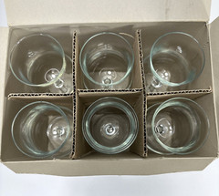 12 Luminarc Grand Vin Arc J.G. Durand Wine Taster Glasses with box France VTG
