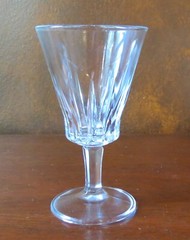 Fidenza Vetraria Sorrento Italy 5 1/8” Tall Clear Wine Goblet(s)