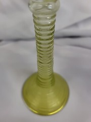 Theresienthal Art Nouveau Bavarian Roemer Wine Glass Goblet 10″/ Crystal Vase