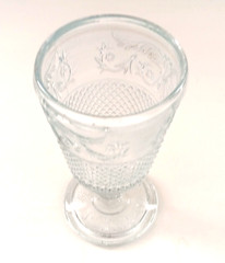 Johnson Brothers Everyday Clear Glass Goblet 6 5/8″ Vintage