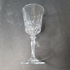 Cut Crystal Sherry Liquor Stem Glasses Appx 6.75 Inch Tall 3 Width