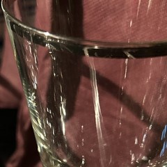 Set of 7 Vintage French Crystal Glass platinum ring Water Goblet Dorothy Thorpe