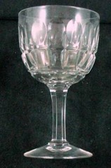 Stuart Clifton Park Group of 2 Claret Wine Glasses 4 3/8 Inch Height