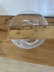 VTG Lalique Crystal Artois Whisky Tumbler Cocktail Glass Clear France 3.75”Read*