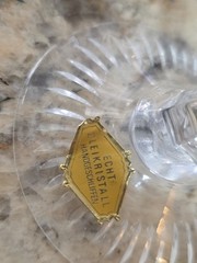 Echt Bleikristall Hand Cut Lead Crystal Wine, Brandy & Beer Glasses Set, Clear