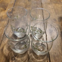 Pfaltzgraff Heirloom 8 oz. Glasses Juice/Rocks Tumblers Set Of 4