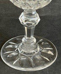 Baccarat Nimes WATER GOBLET (Juvisy Variant) Crystal 1 of several 16 cm